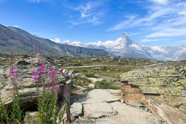 Fünf Seen und das Matterhorn im Blick
