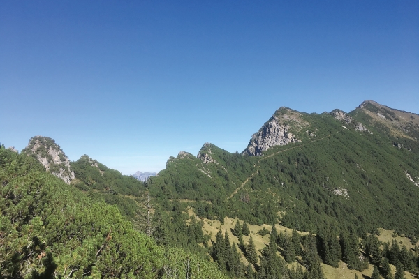 Drei Kapuziner mit dem Schönberg