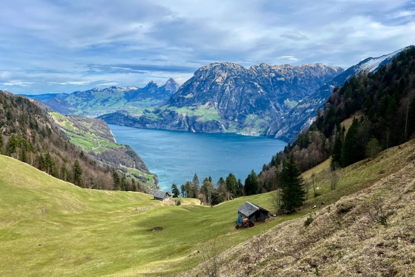 Rundwanderung ab Isenthal hoch über dem Urnersee