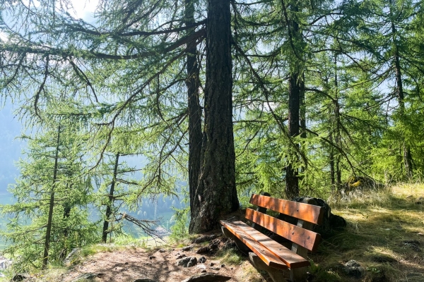 Point de vue au-dessus du Mattertal