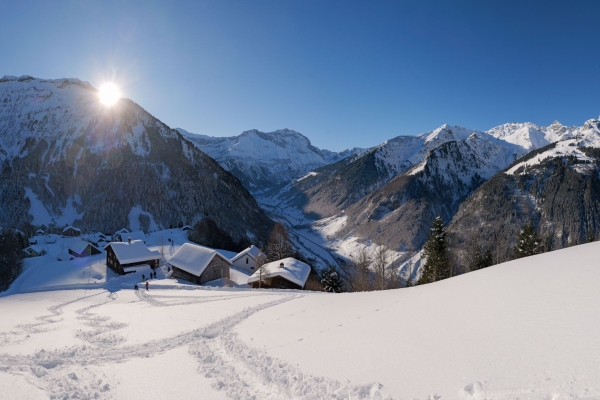 Eine einfache Rundtour im Sernftal