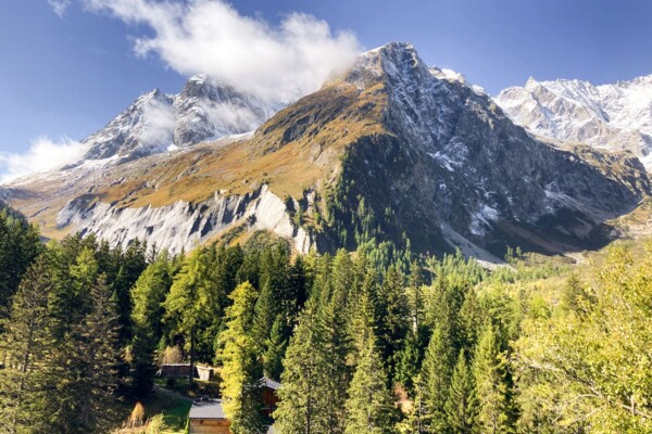 Über eine Moräne im Val Ferret