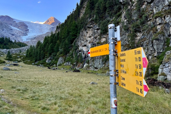 Auf dem höchstgelegenen Wanderweg der Schweiz