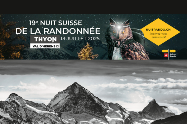 Nuit de la randonnée sur les hauteurs de Thyon
