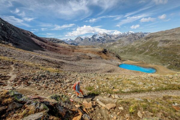 Zum Lago Vago, dem türkisfarbenen Bergsee