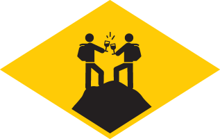 Losange «L’ivresse des sommets»