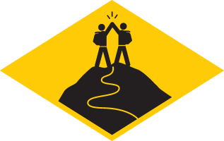 Losange «À l’assaut des cimes!»