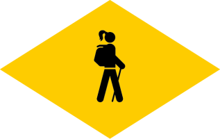 Losange «Randonneuse»