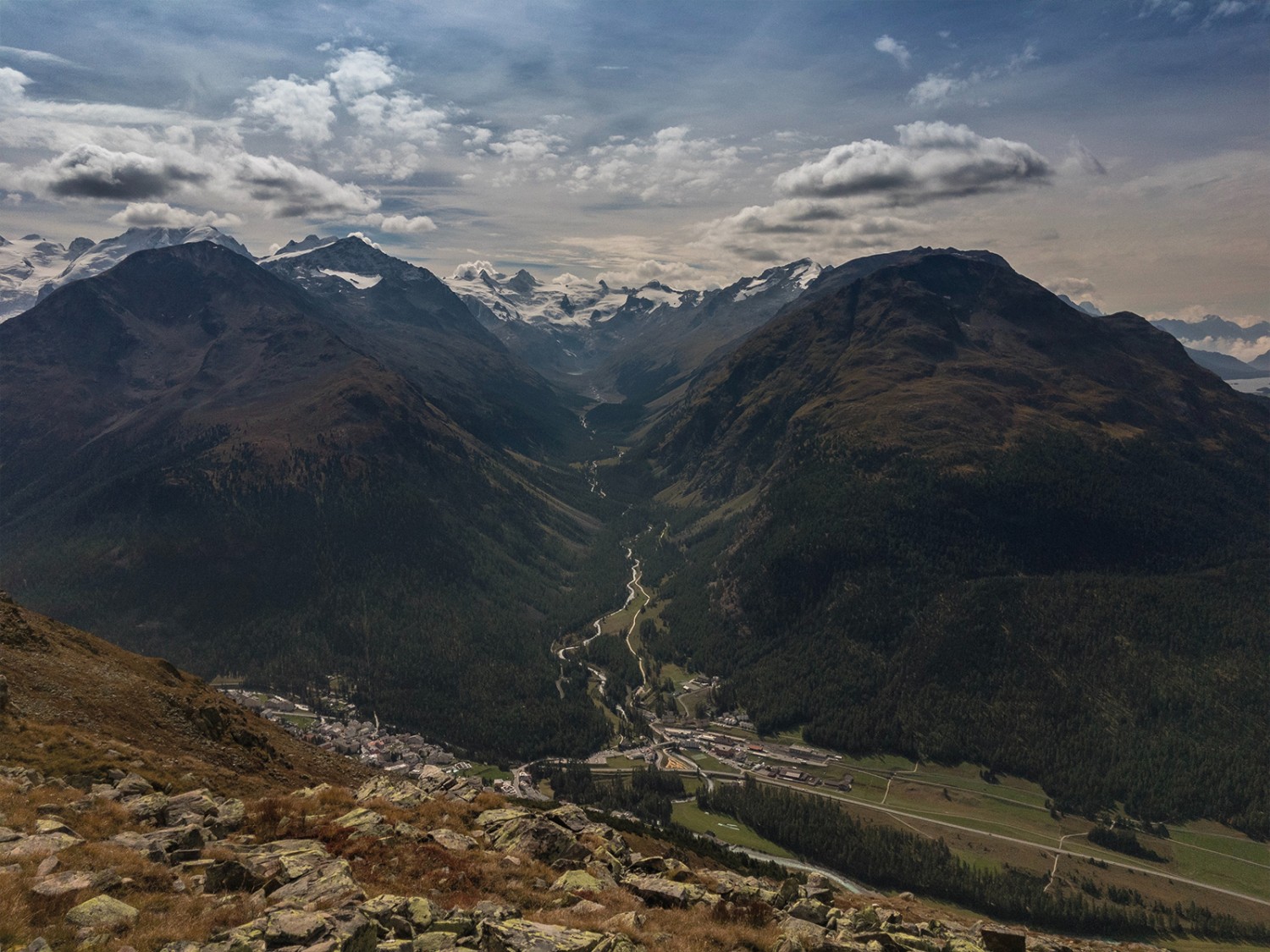 Ausblick ins Val Rosegg.Bild: Renato Muolo via unsplash