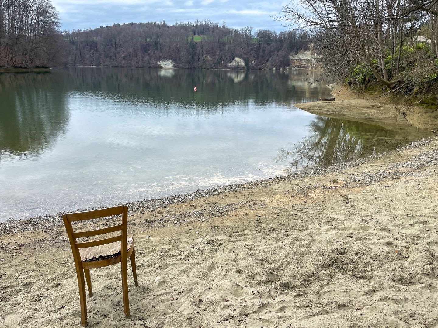 Nature morte au lac de Schiffenen.