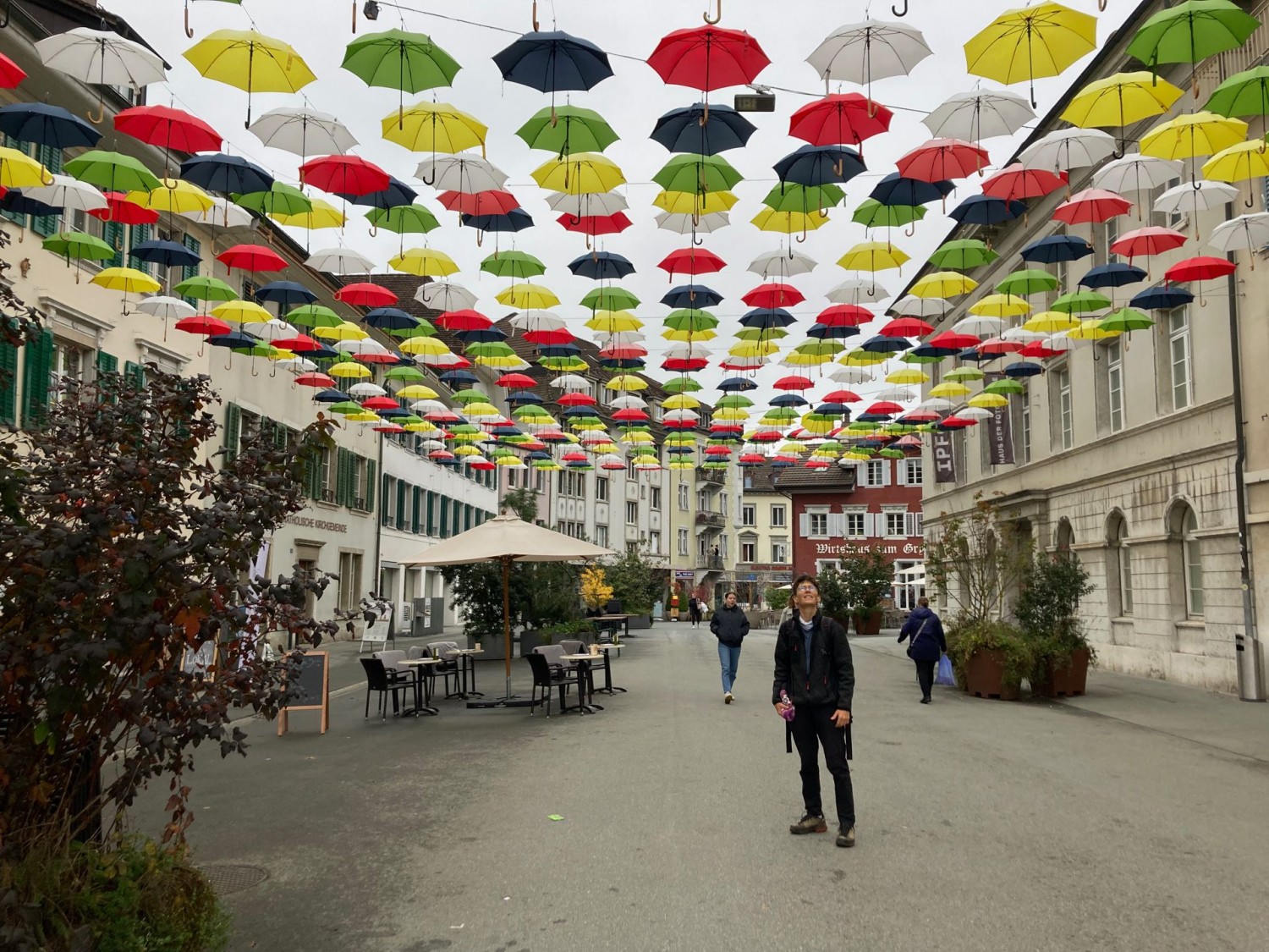 Herbstdekoration in Olten