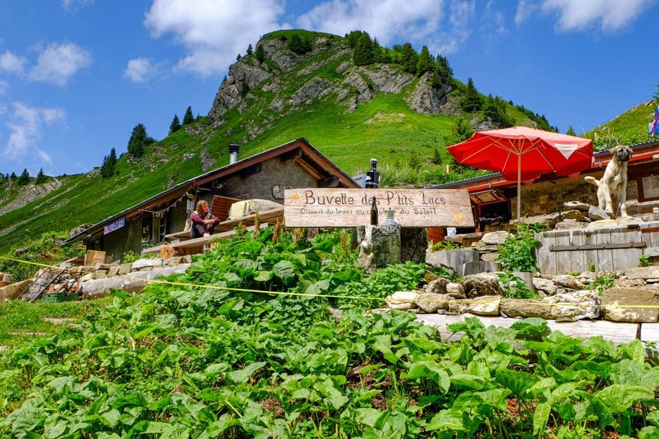 An der Buvette des Petits-Lacs führt kein Weg vorbei…