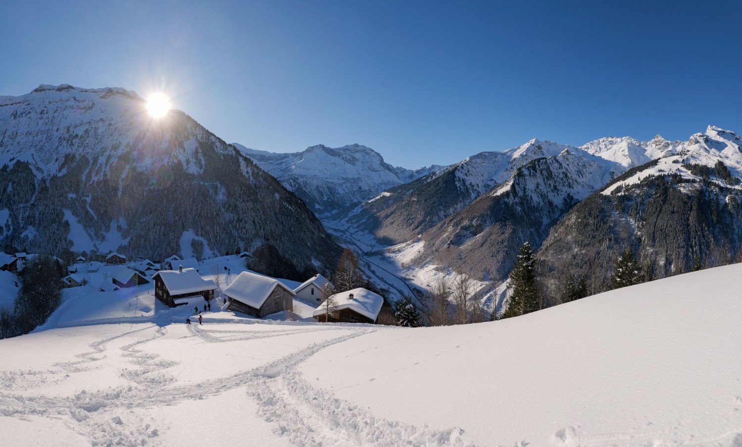 Sonnenaufgang bei Weissenberge.