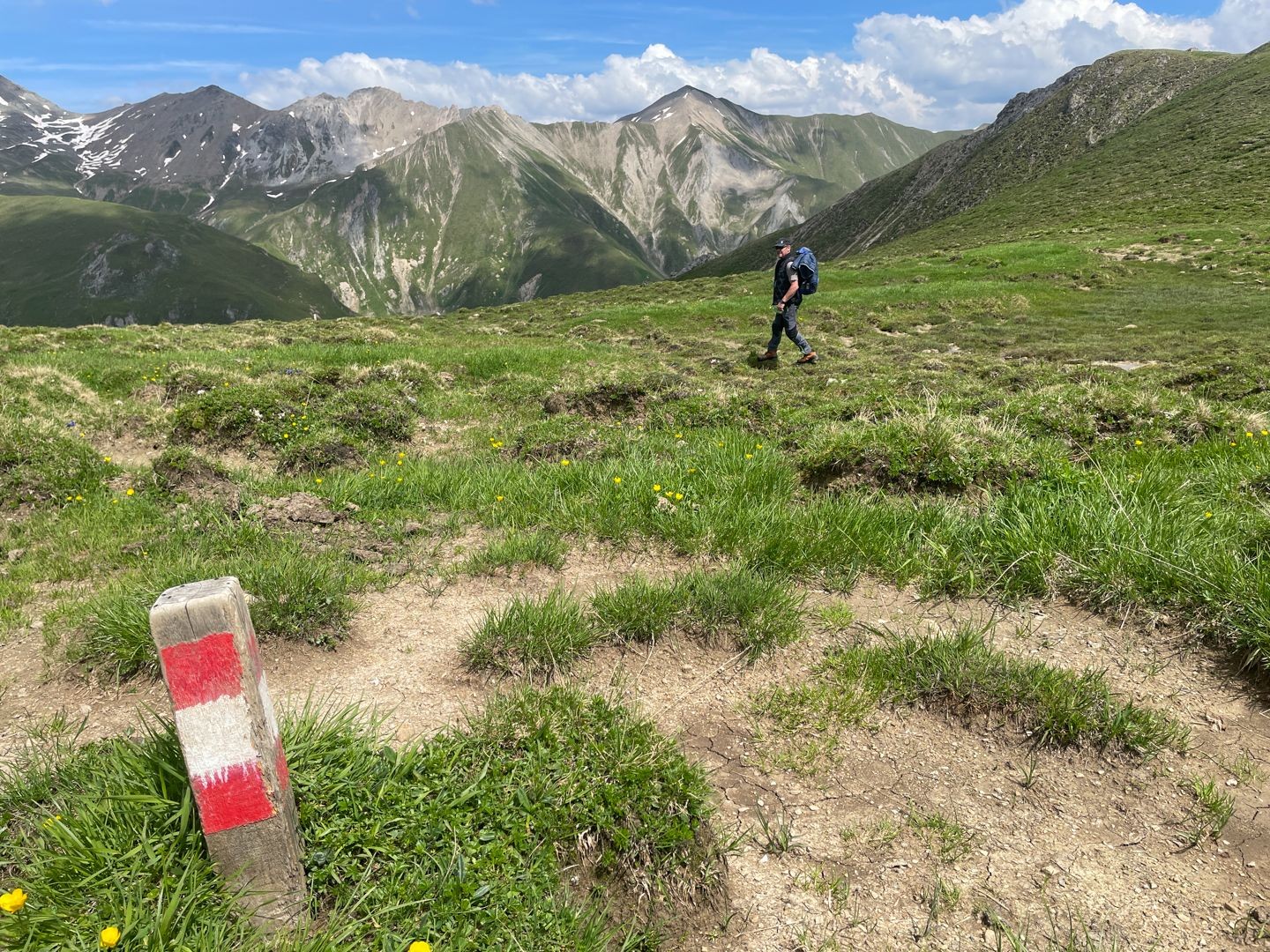 Die österreichische Signalisation ist nicht immer so gut sichtbar wie hier.